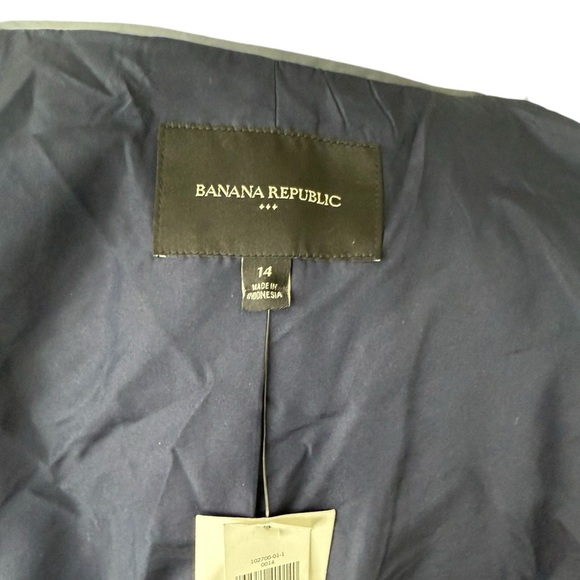 New Banana Republic Wool Light Gray Women's Blazer Size 14 - Picture 8 of 10